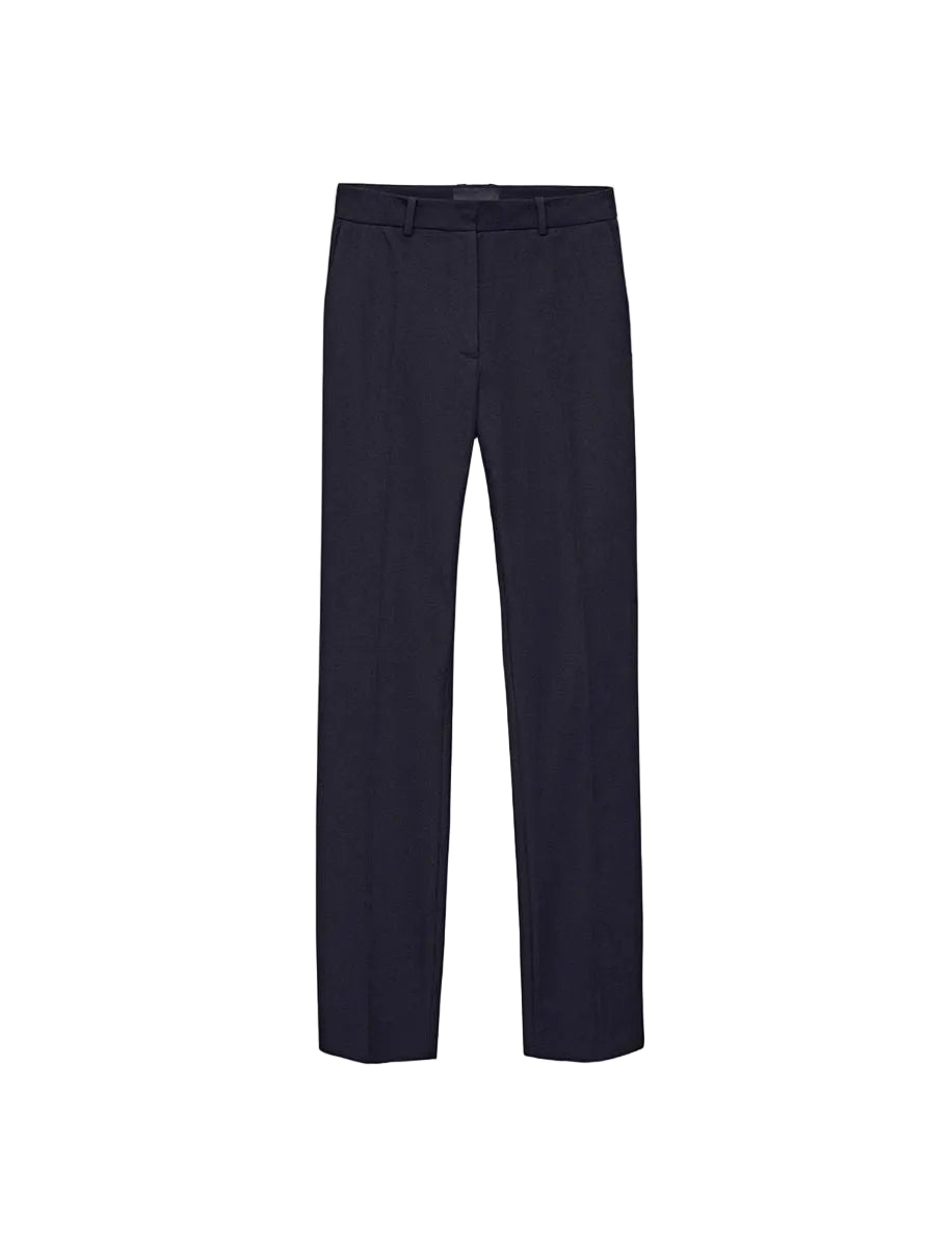 Coleman long gabardine stretch trousers-JOSEPH-306921-34-Verso