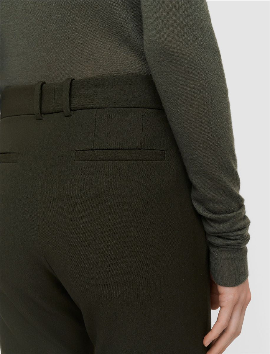 Coleman long gabardine stretch trousers-JOSEPH-Verso