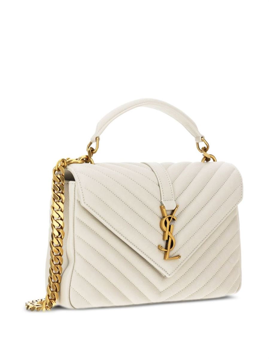 College medium in quilted leather-SAINT LAURENT-Verso