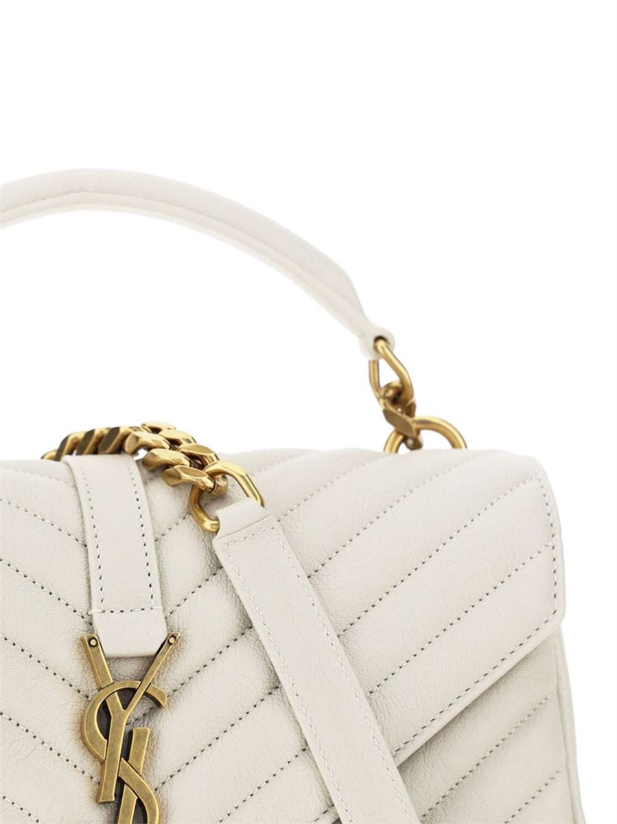 College medium in quilted leather-SAINT LAURENT-Verso