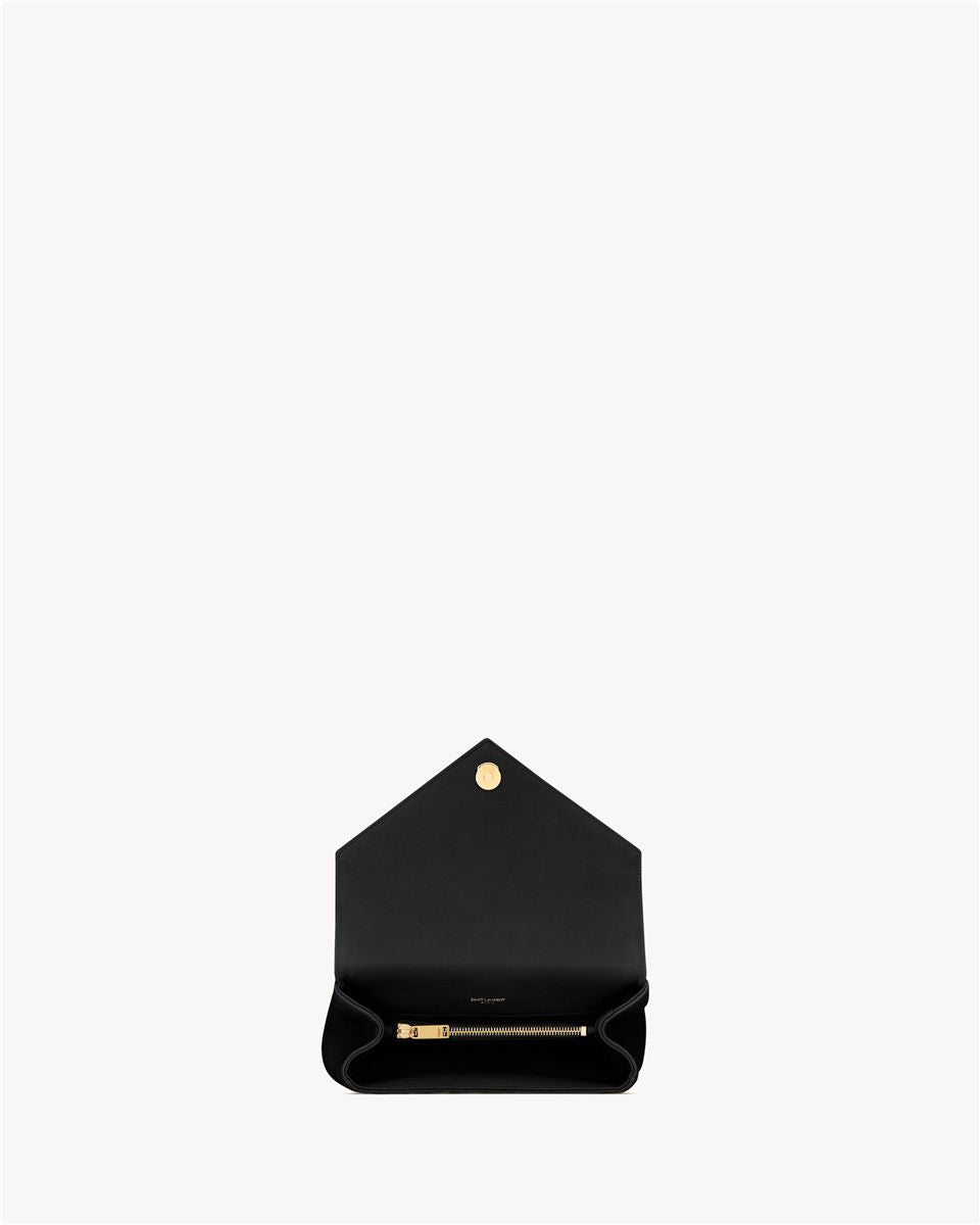 College medium in quilted leather-SAINT LAURENT-Verso