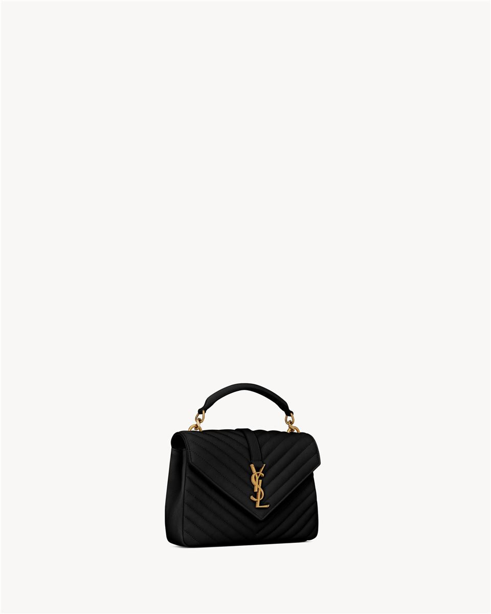 college medium in quilted leather-SAINT LAURENT-Verso