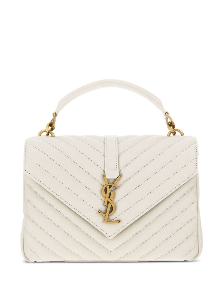 College medium in quilted leather-SAINT LAURENT-Verso