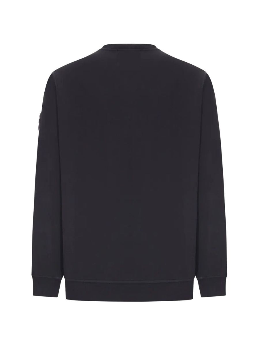 Comfort-fit crewneck sweatshirt-STONE ISLAND-Verso