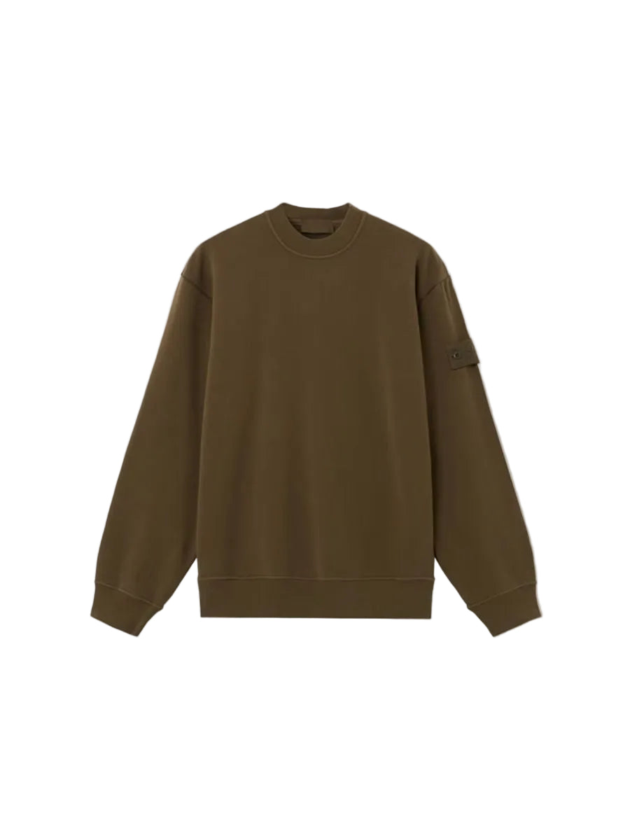Comfort-fit crewneck sweatshirt-STONE ISLAND-311339-XS-Verso