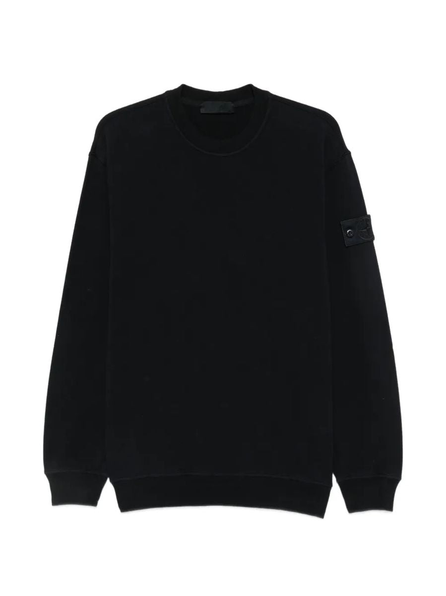 Comfort-fit crewneck sweatshirt-STONE ISLAND-311340-XS-Verso
