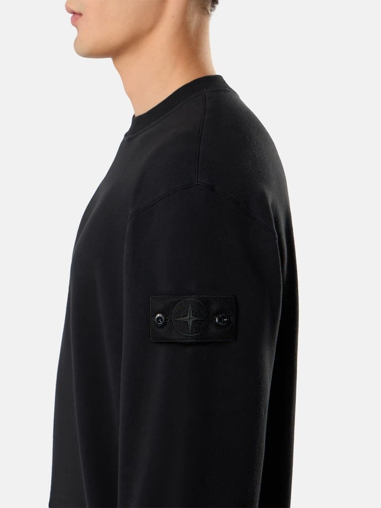 Comfort-Fit Crewneck Sweatshirt-STONE ISLAND-Verso