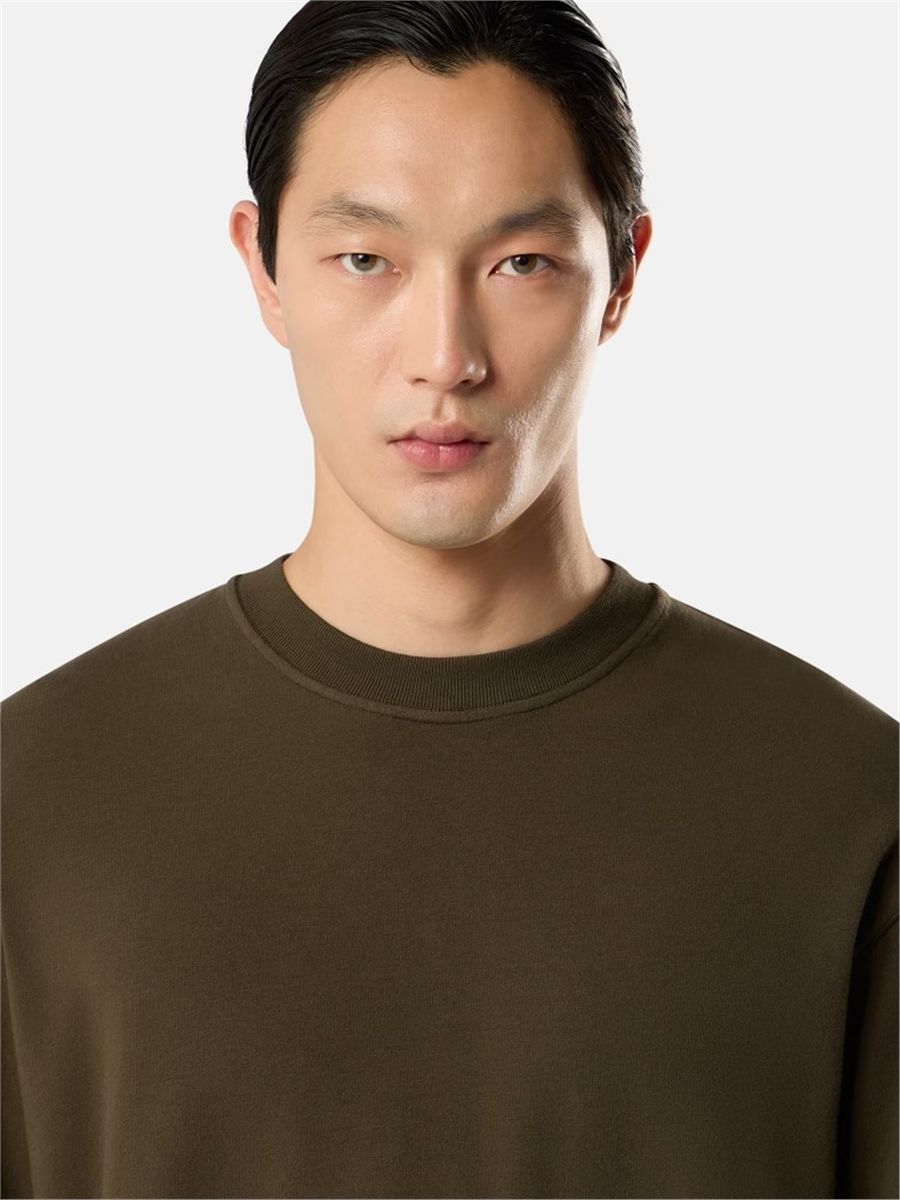 Comfort-fit crewneck sweatshirt-STONE ISLAND-Verso
