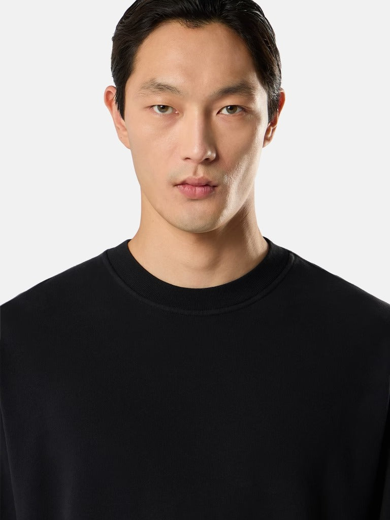 Comfort-Fit Crewneck Sweatshirt-STONE ISLAND-Verso