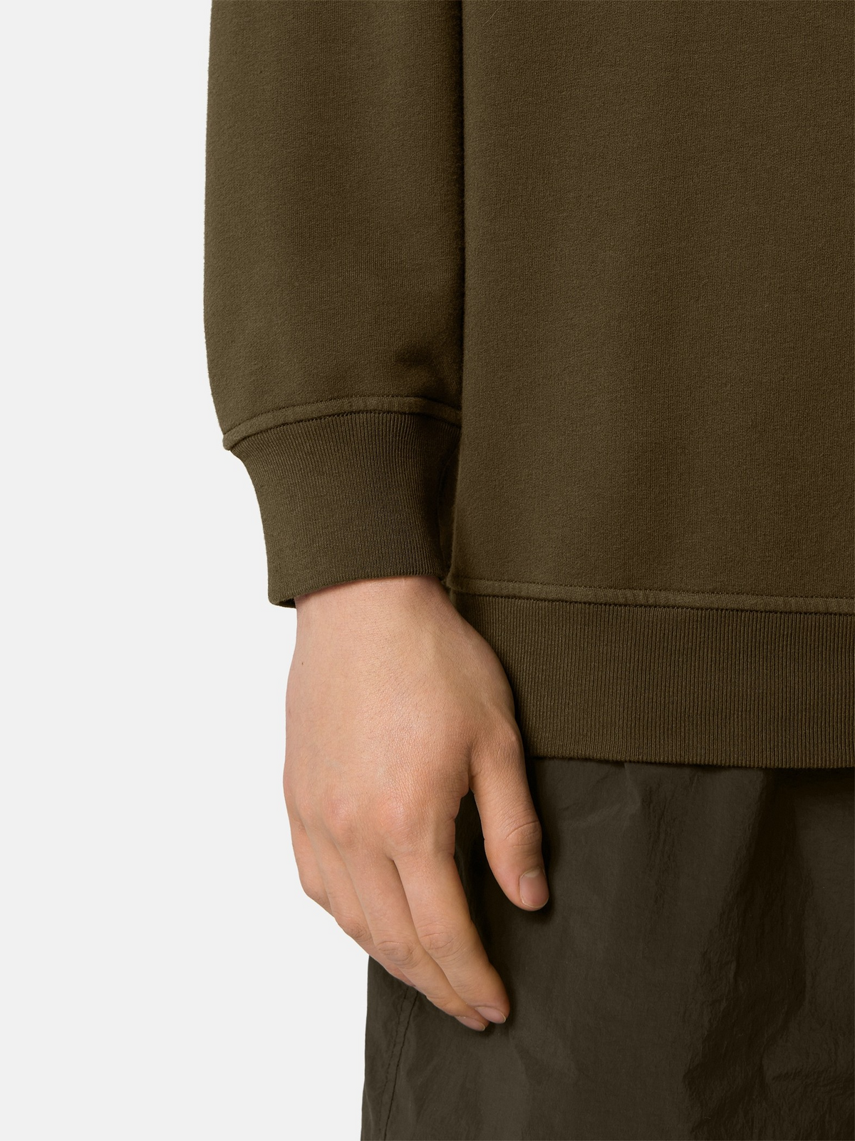 Comfort-fit crewneck sweatshirt-STONE ISLAND-Verso