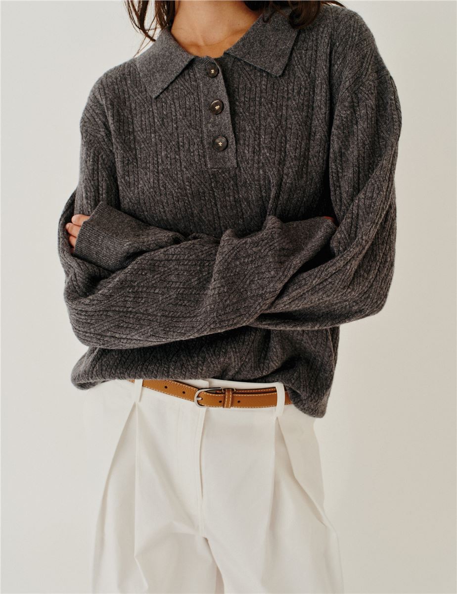 Como cable polo-THE GARMENT-Verso