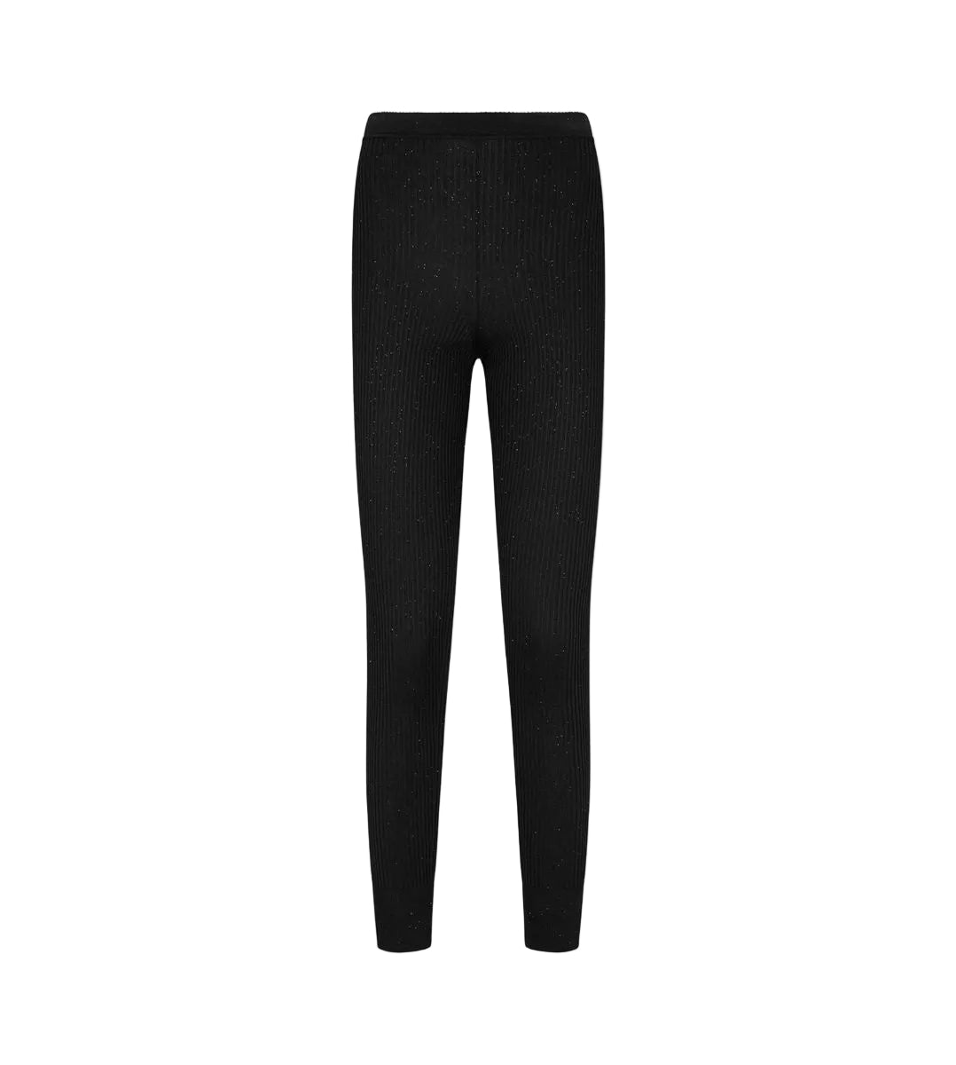 Compact lurex viscose mixed rib with micro sequins leggings-TOM FORD-309354-S-Verso