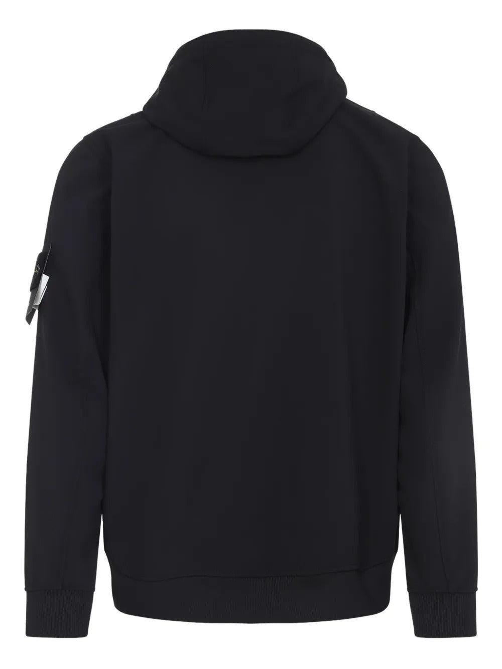 Compass-appliqué Hooded Zip-front Jacket-STONE ISLAND-Verso