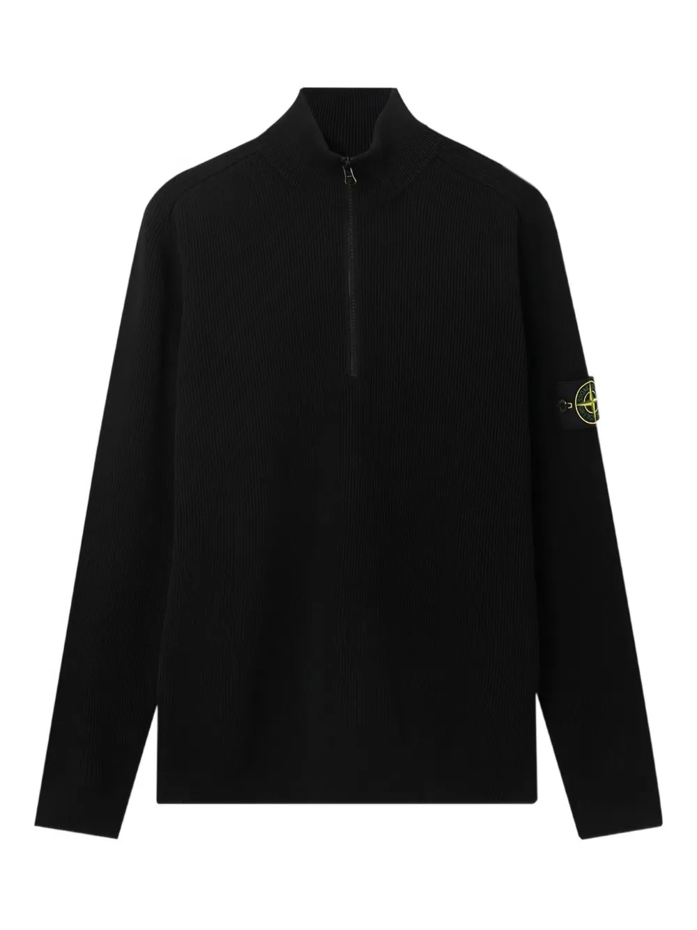 Compass-motif ribbed sweater-STONE ISLAND-Verso
