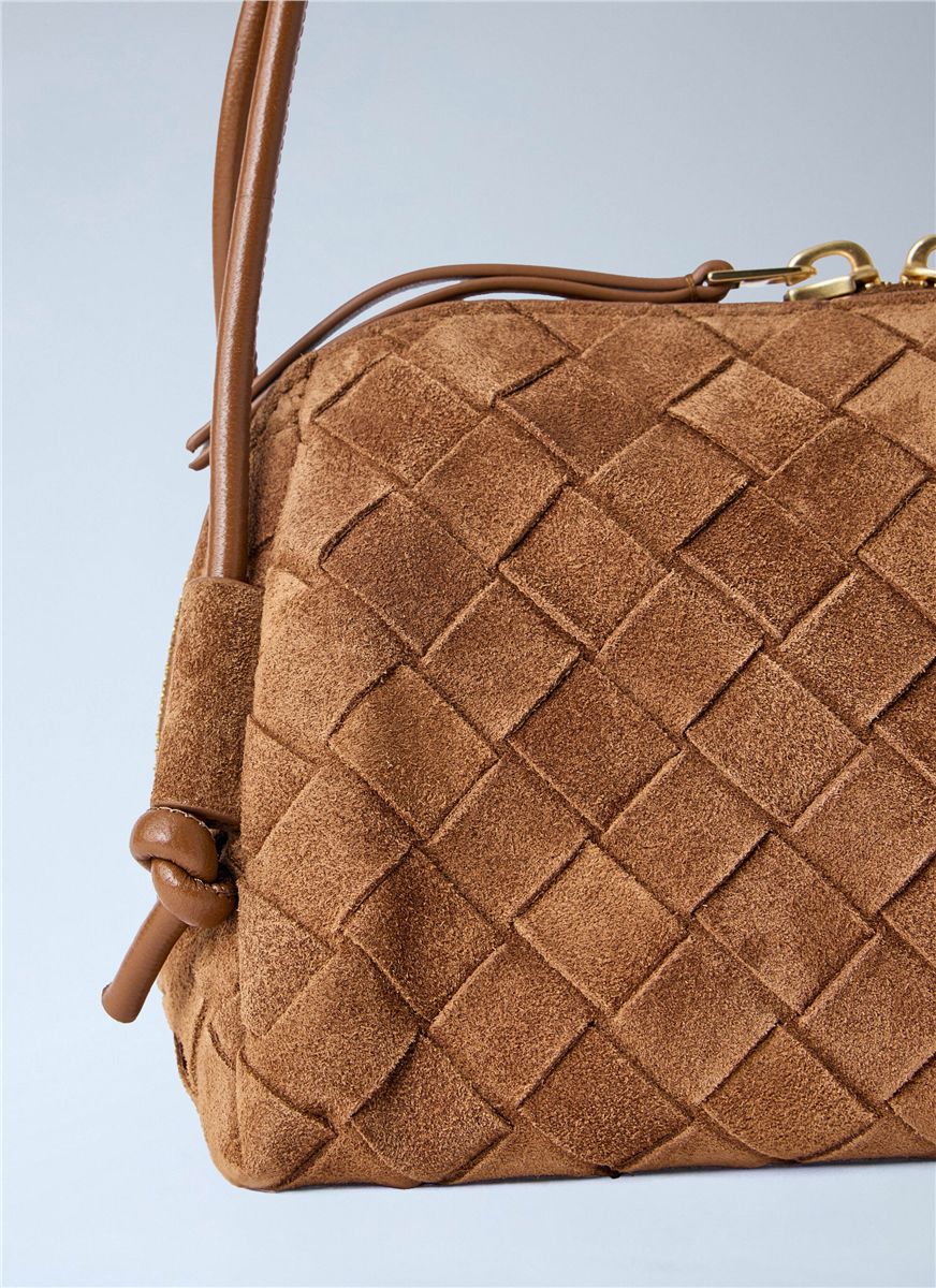 Concert suede pouch-BOTTEGA VENETA-Verso