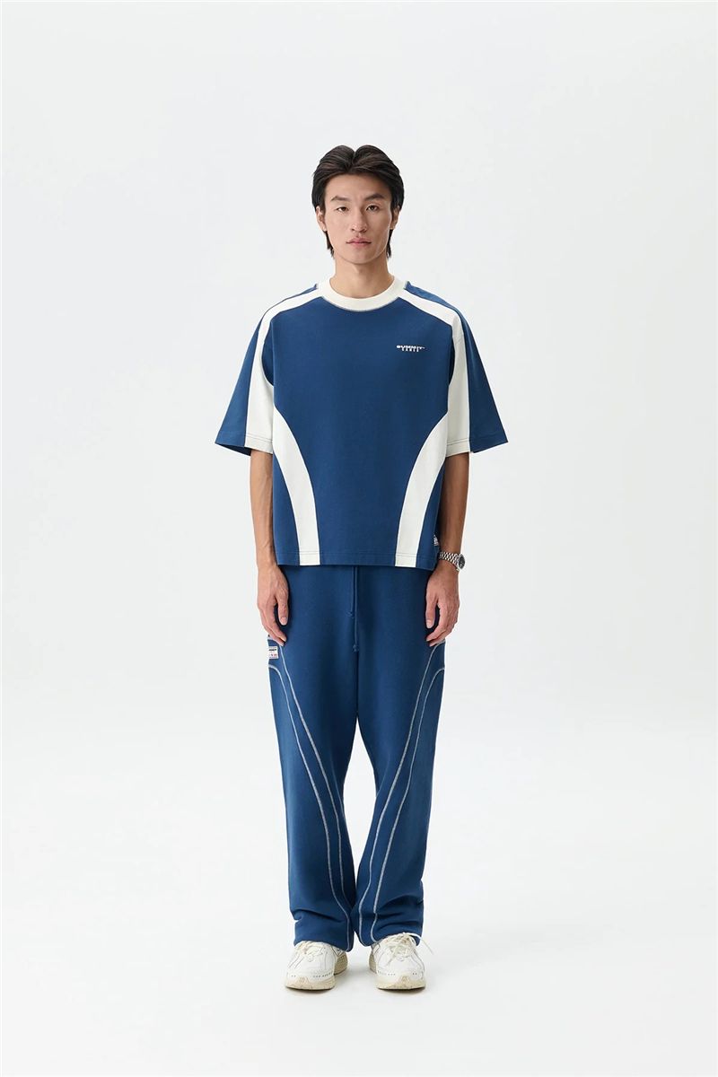 Contrast panel classic tee-SUMMIT GAMES-Verso