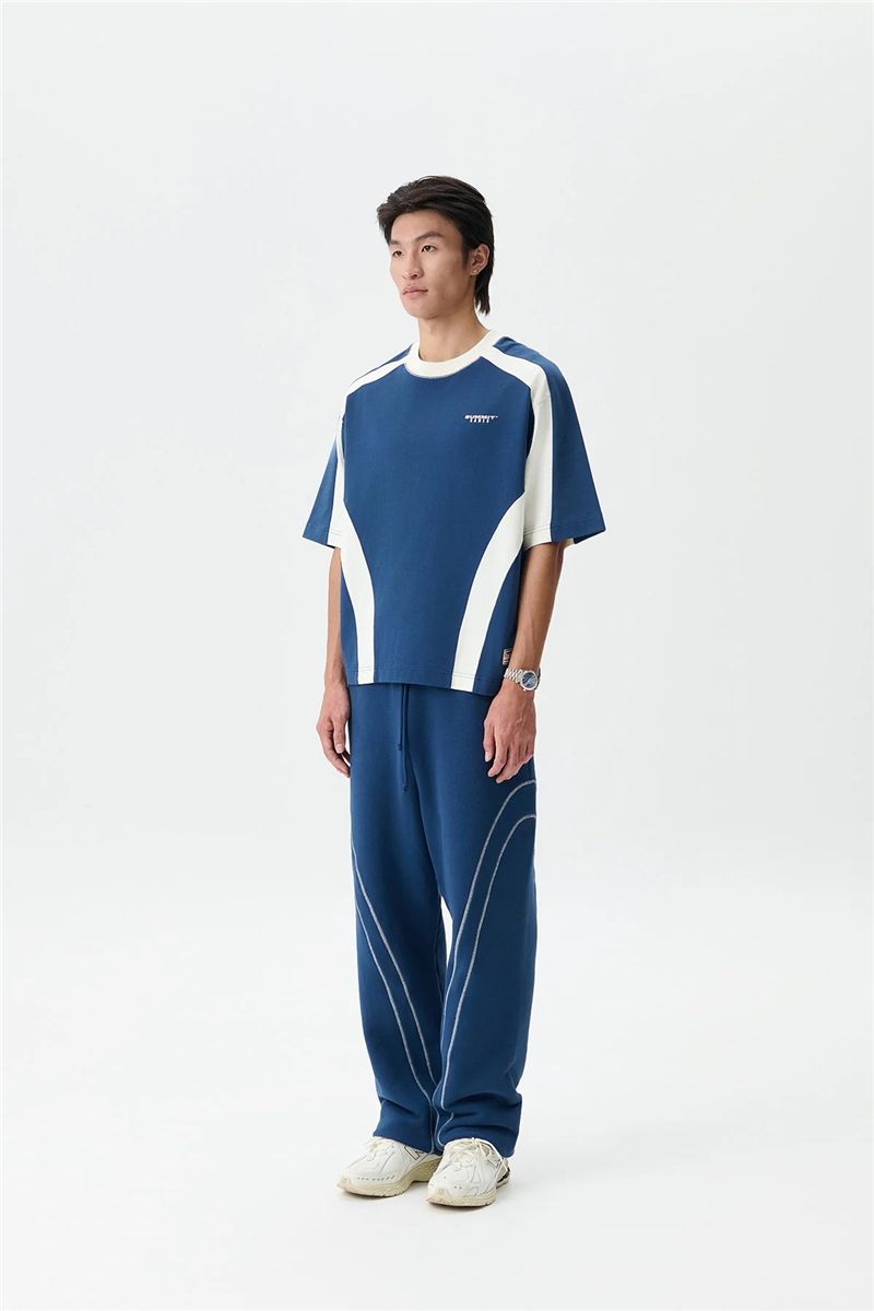 Contrast panel classic tee-SUMMIT GAMES-Verso