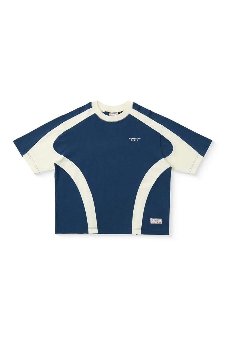 Contrast panel classic tee-SUMMIT GAMES-Verso