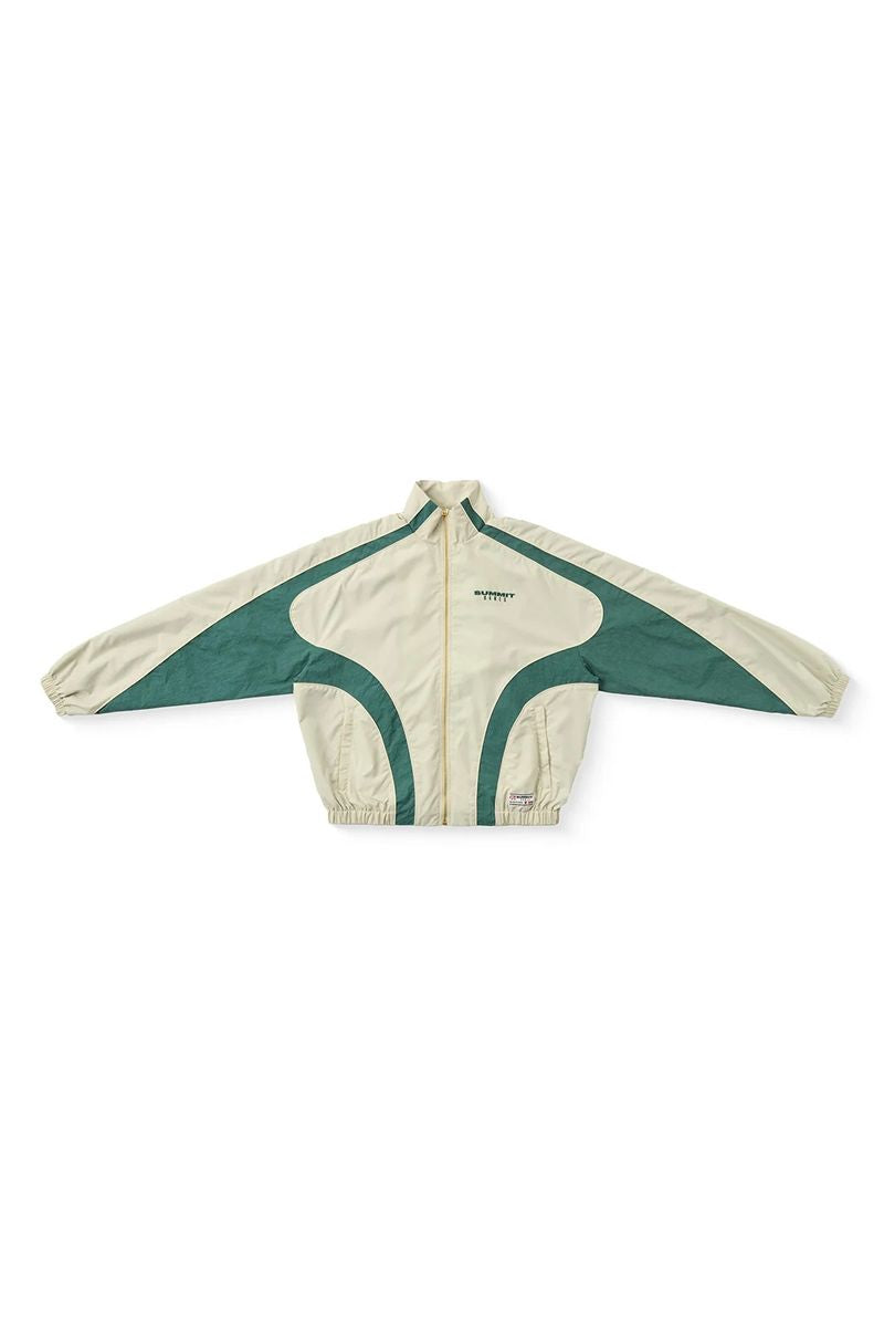 Contrast panel ripstop nylon track top-SUMMIT GAMES-Verso