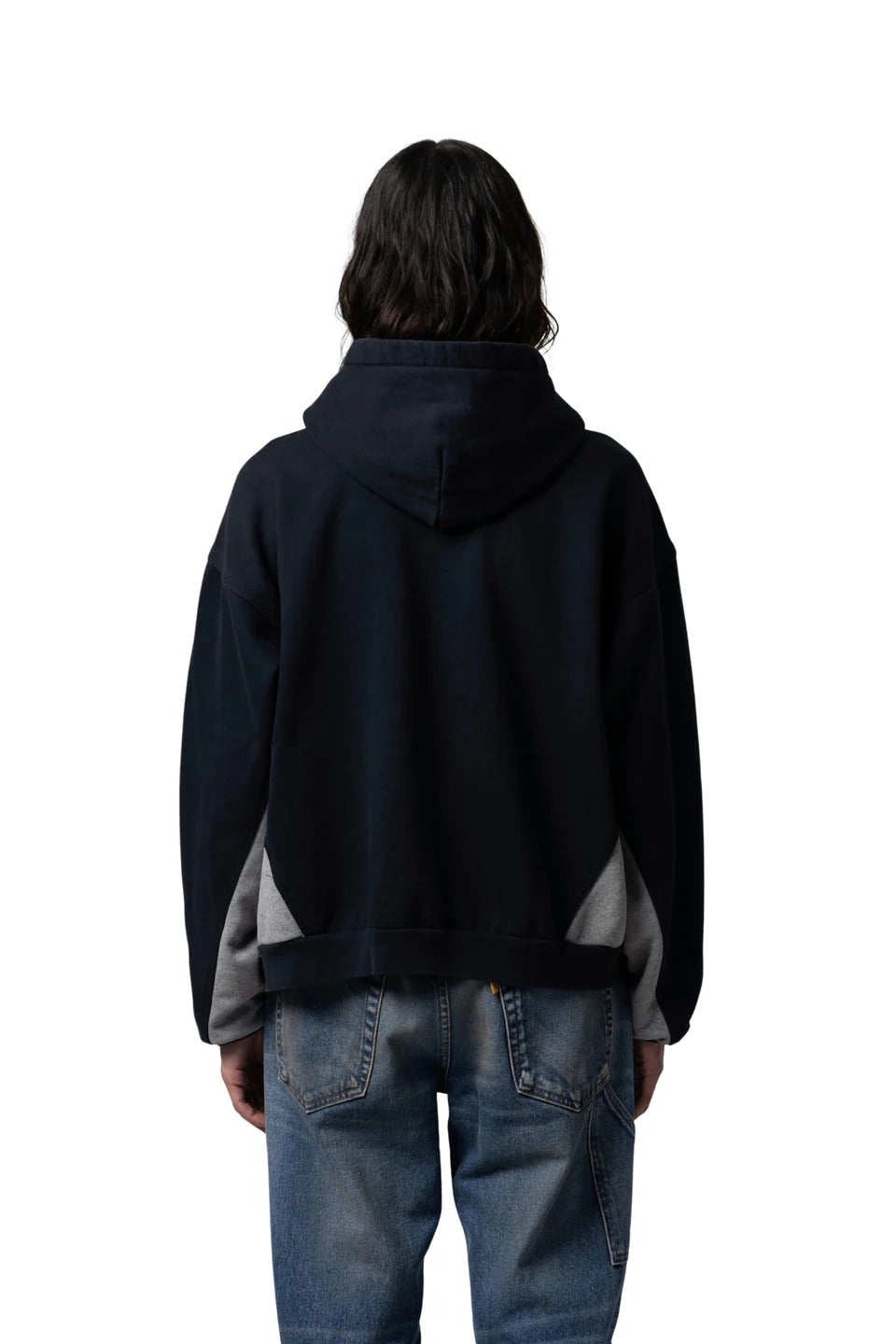 Contrast panel sweatshirt-GALLERY DEPT.-Verso