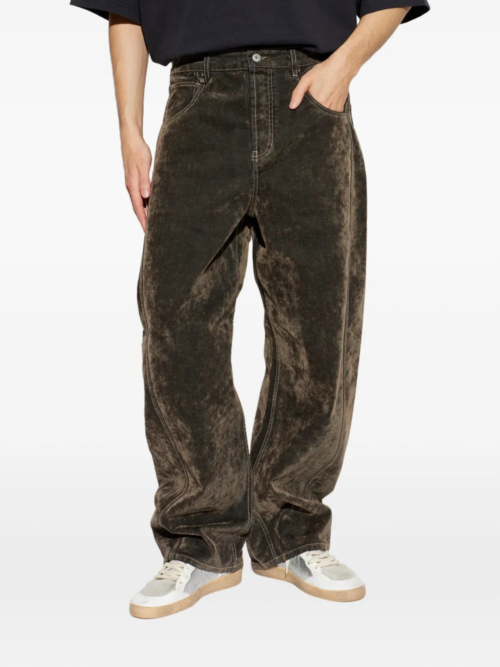 Corduroy jeans-JACQUEMUS-Verso