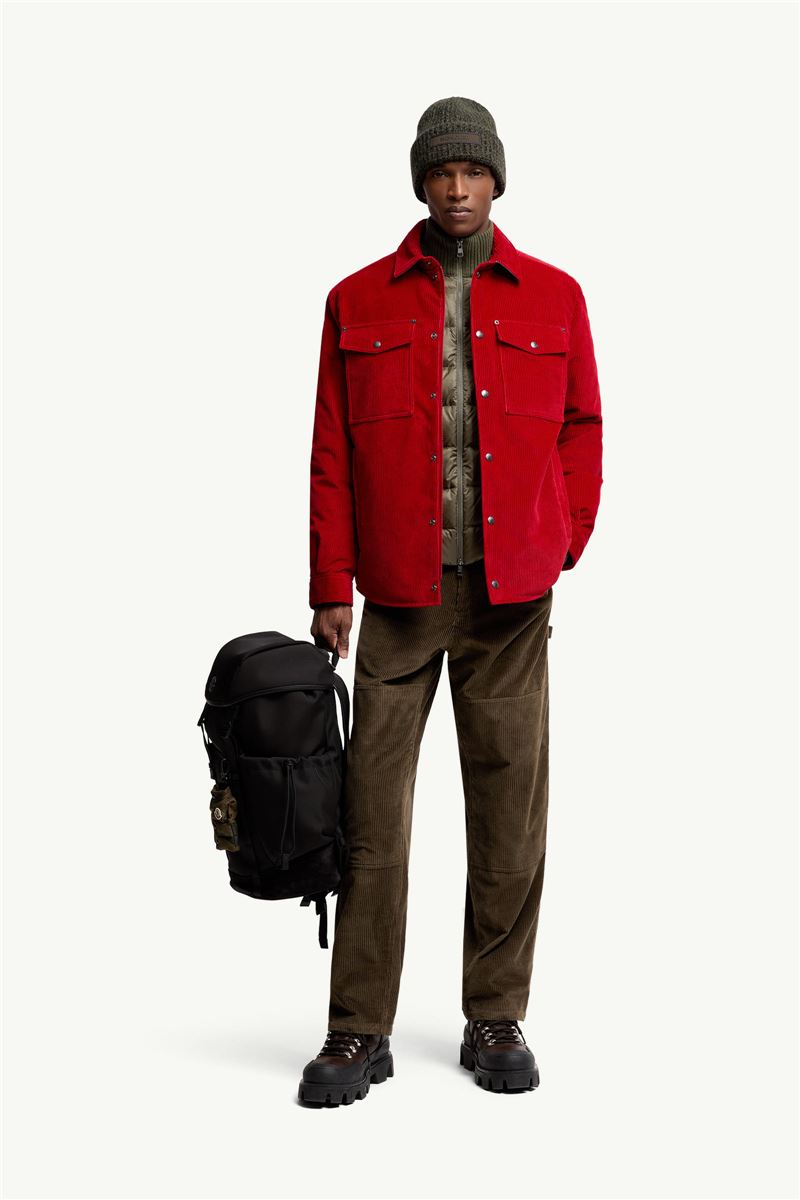 CORDUROY JOGGING TROUSERS-MONCLER-Verso