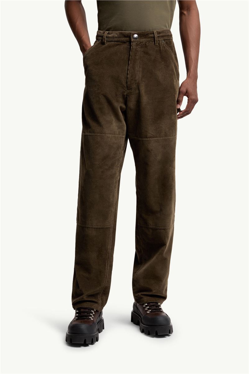 CORDUROY JOGGING TROUSERS-MONCLER-Verso