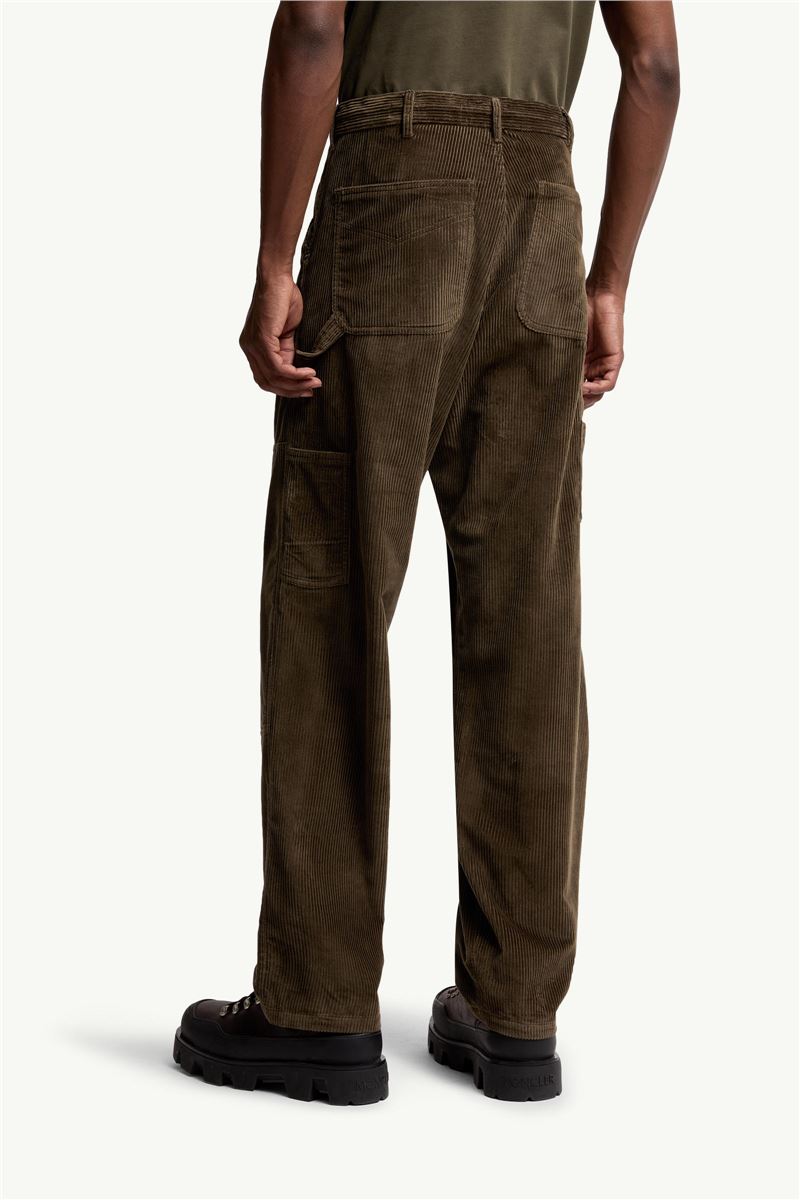 CORDUROY JOGGING TROUSERS-MONCLER-Verso
