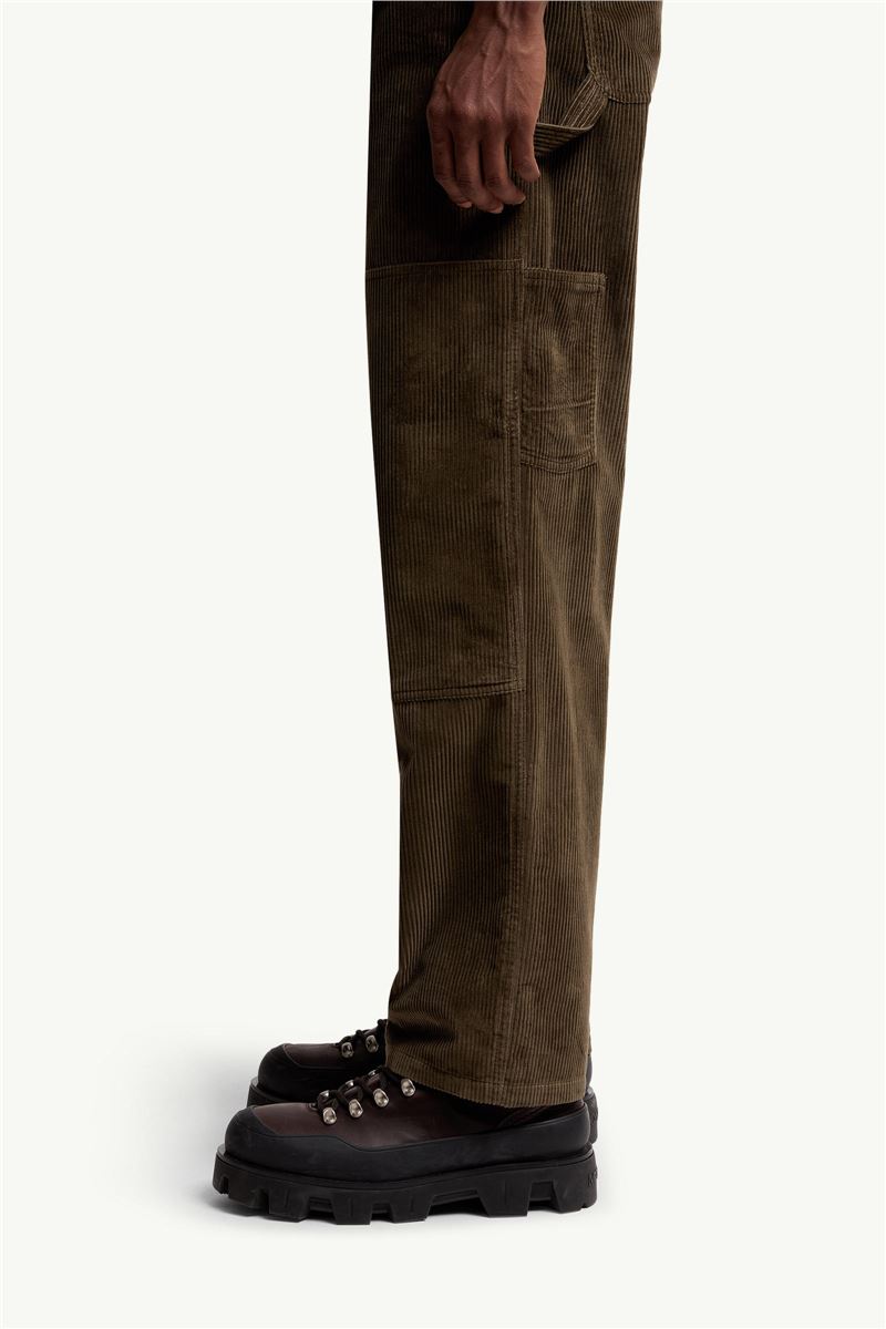 CORDUROY JOGGING TROUSERS-MONCLER-Verso
