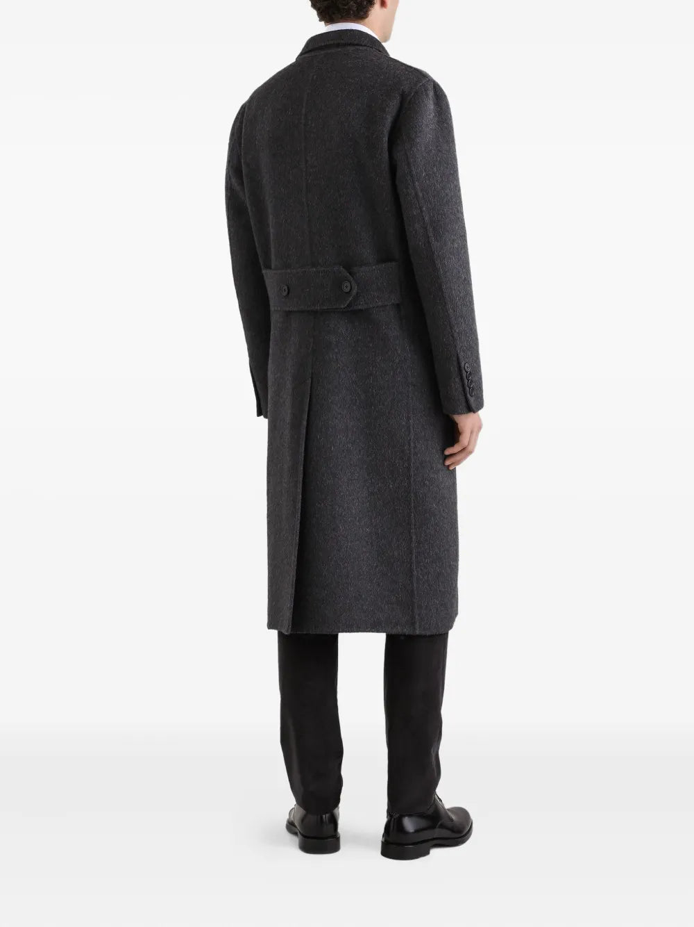 Corduroy logo-plaque trousers-DOLCE & GABBANA-Verso