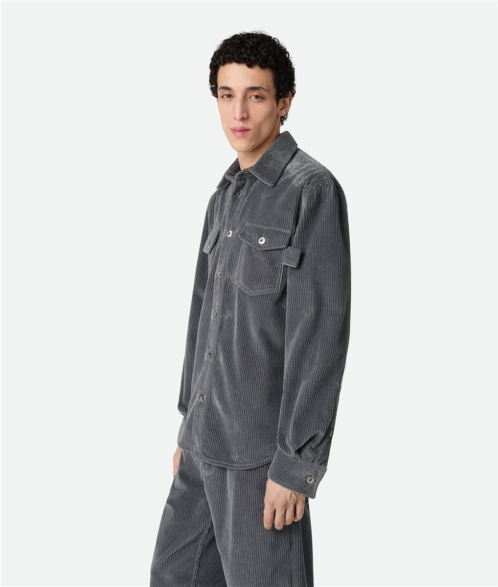 corduroy shirt-BOTTEGA VENETA-Verso