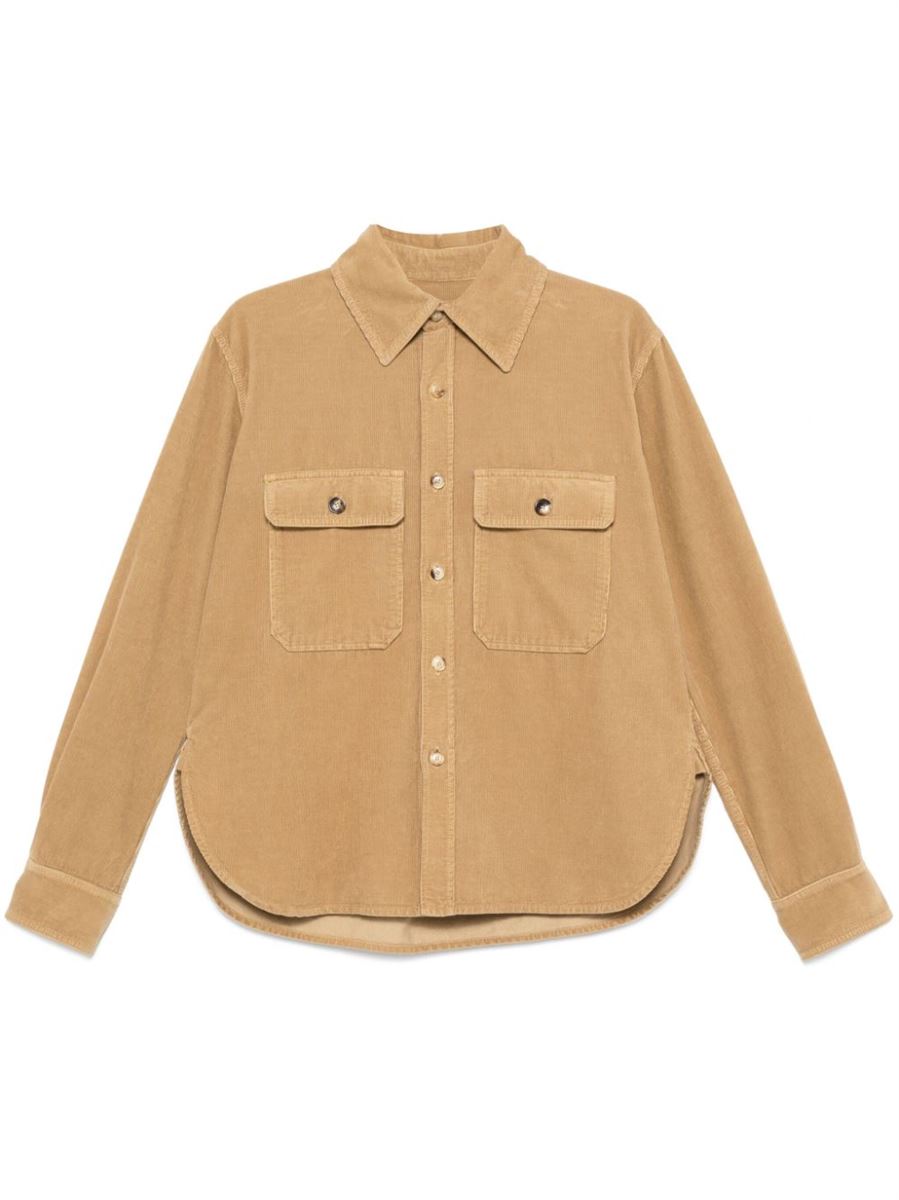 Corduroy shirt-SAINT LAURENT-Verso