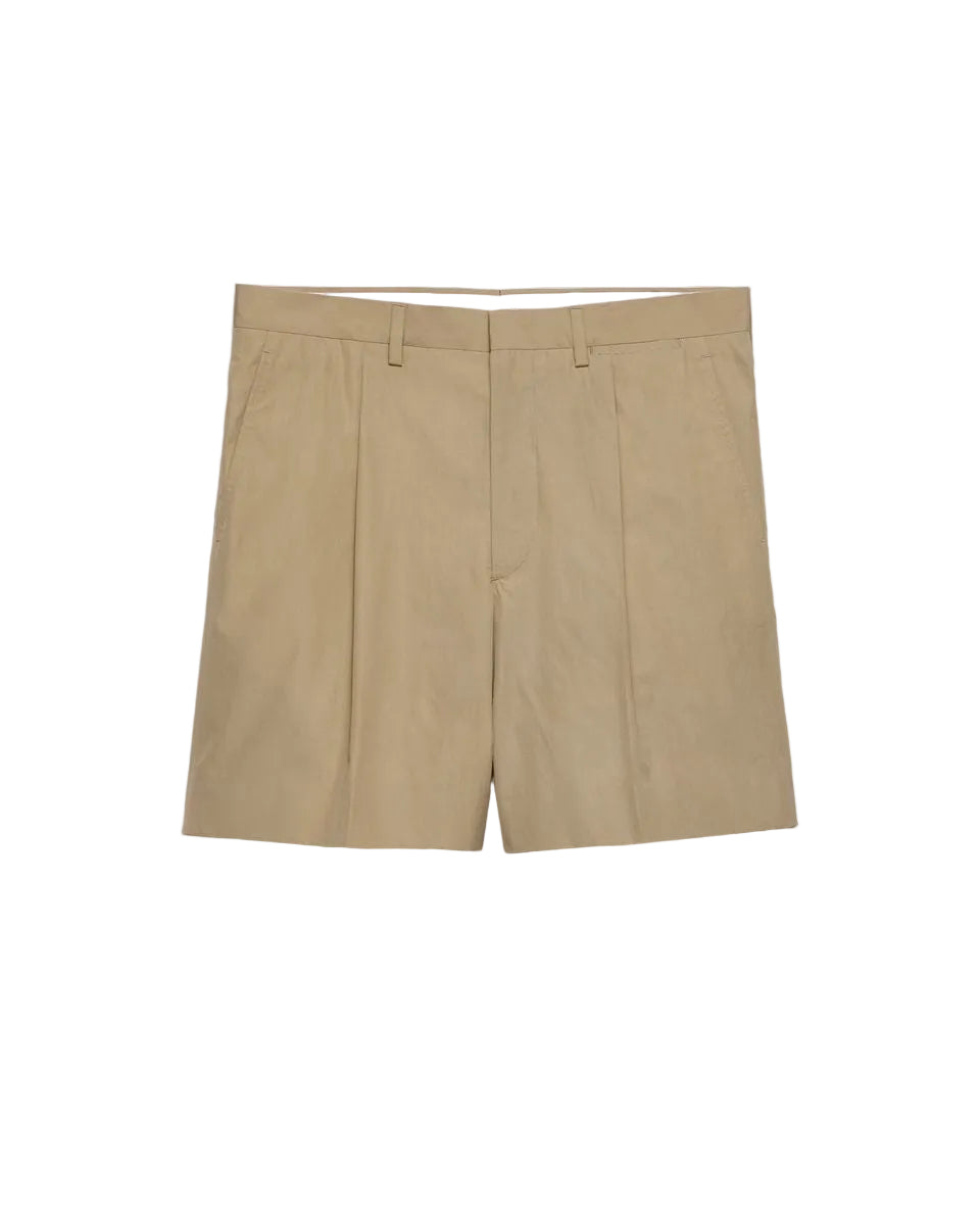 Cotton bermudas-PRADA-Verso