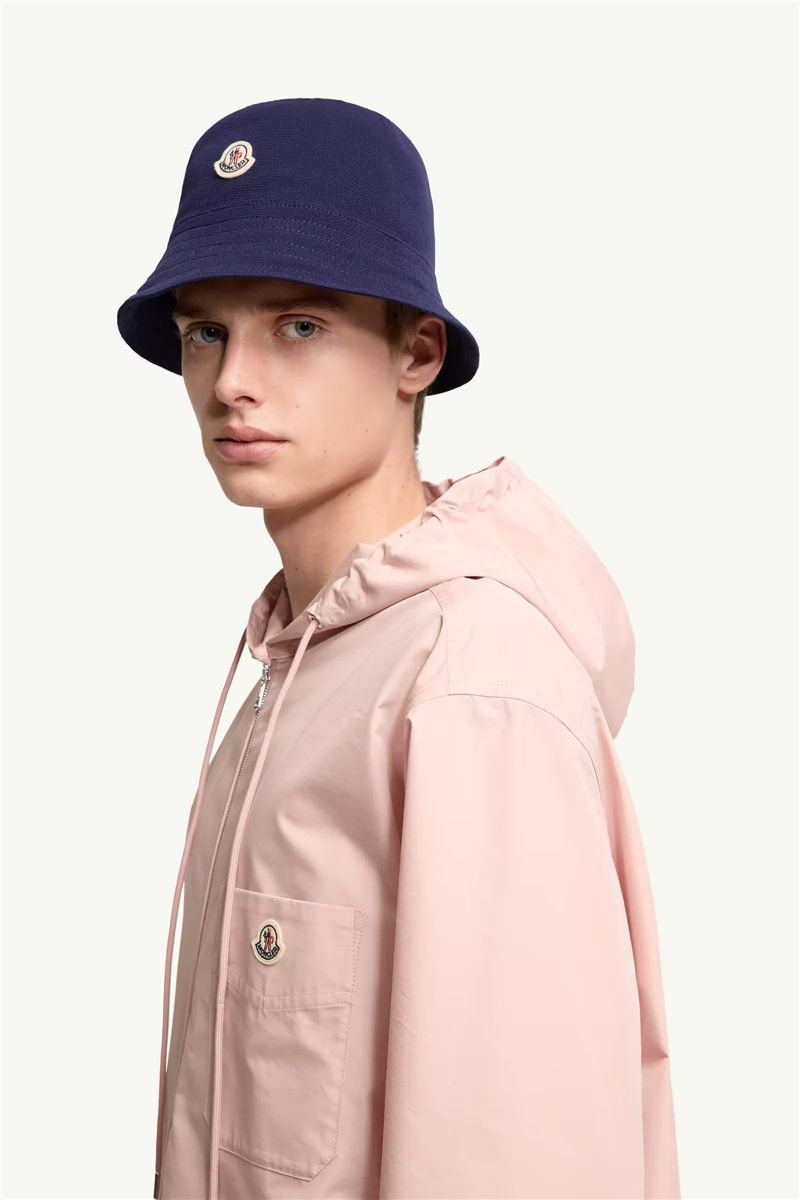 Cotton blend poplin shirt jacket-MONCLER-Verso
