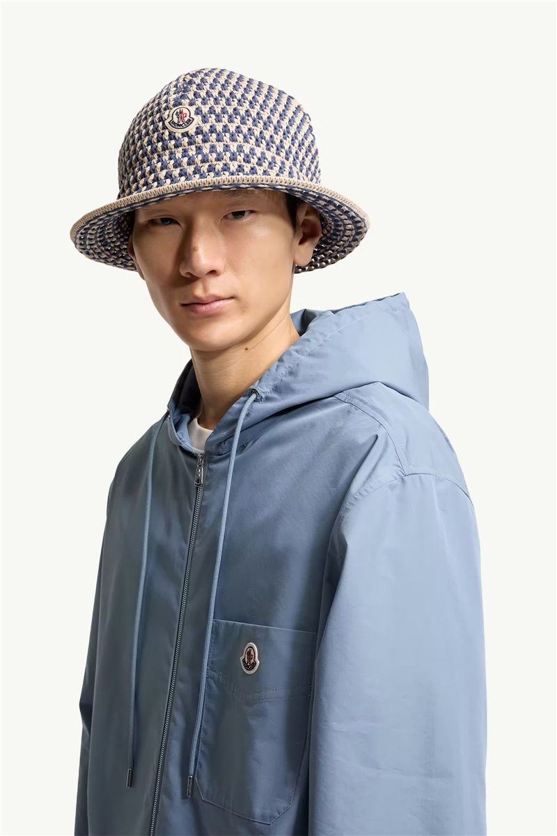 Cotton blend poplin shirt jacket-MONCLER-Verso