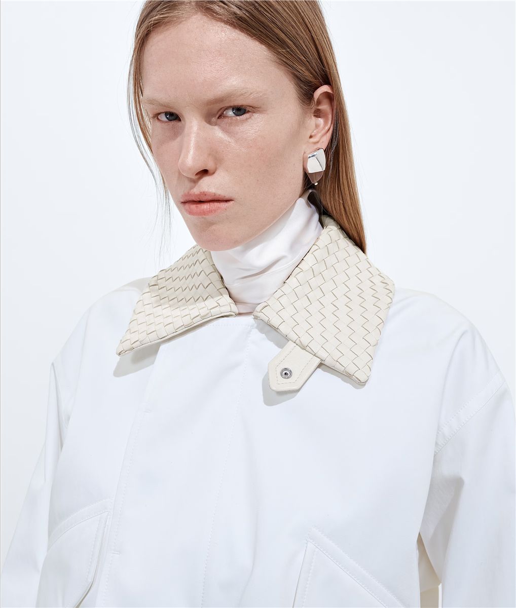 Cotton Blouson-BOTTEGA VENETA-Verso