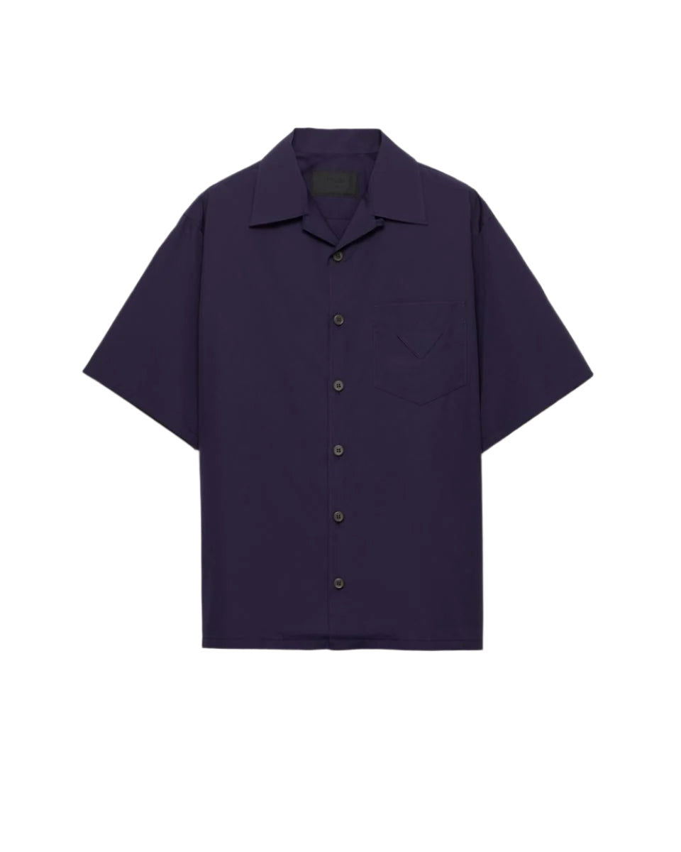COTTON BOWLING SHIRT - PRADA - Verso