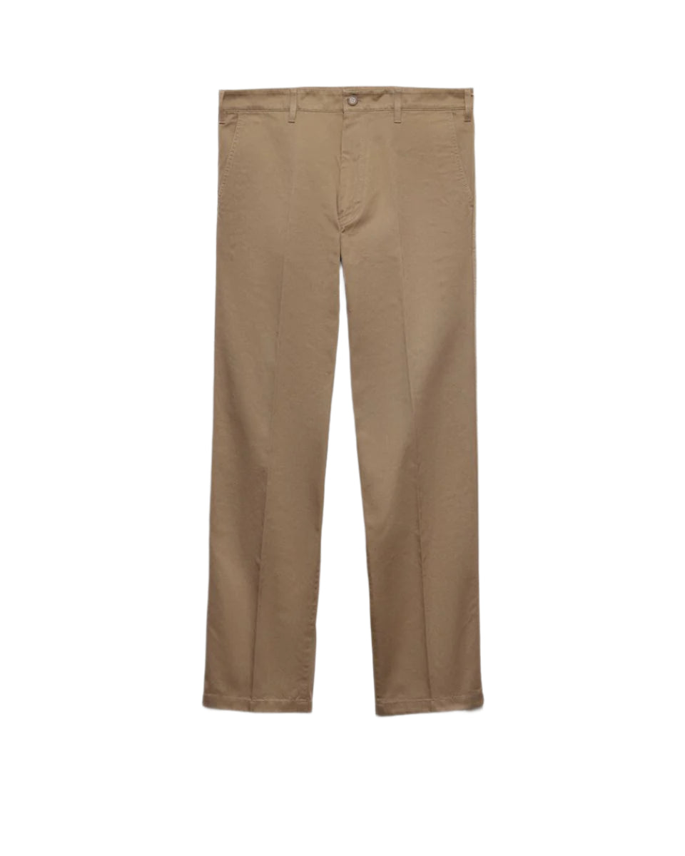 COTTON CHINO PANTS-PRADA-Verso