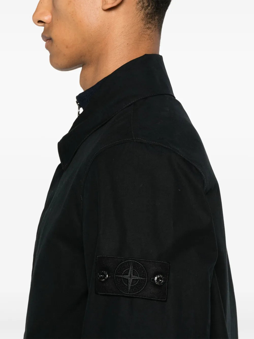 Cotton coat-STONE ISLAND-Verso