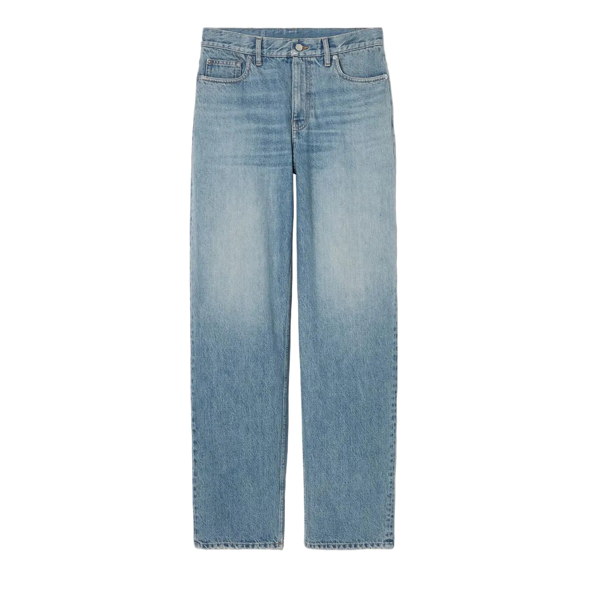 Cotton denim trousers-GUCCI-Verso