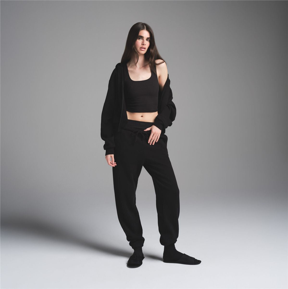 Cotton Fleece Classic Joggers-SKIMS-Verso