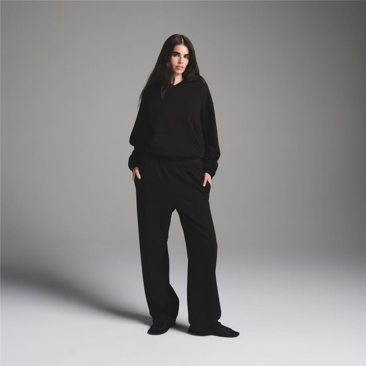 Cotton Fleece Classic Pullover Hoodie-SKIMS-Verso