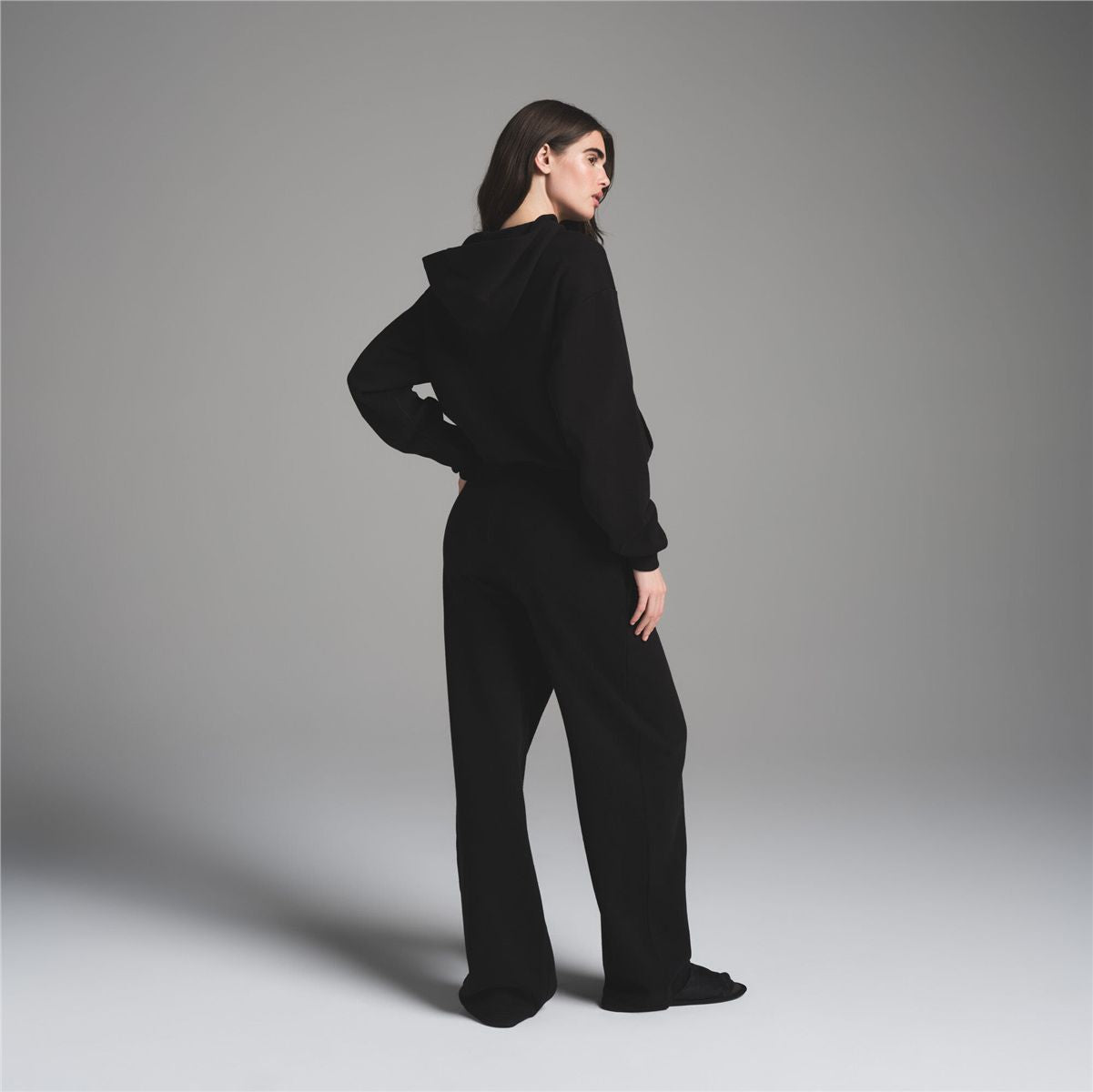 Cotton Fleece Classic Pullover Hoodie-SKIMS-Verso