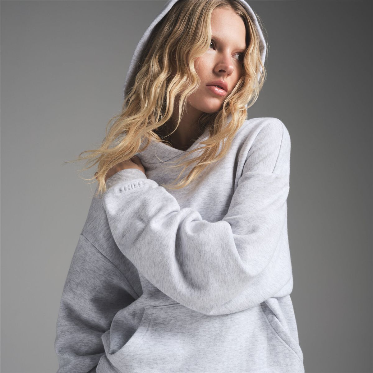 Cotton Fleece Classic Pullover Hoodie-SKIMS-Verso