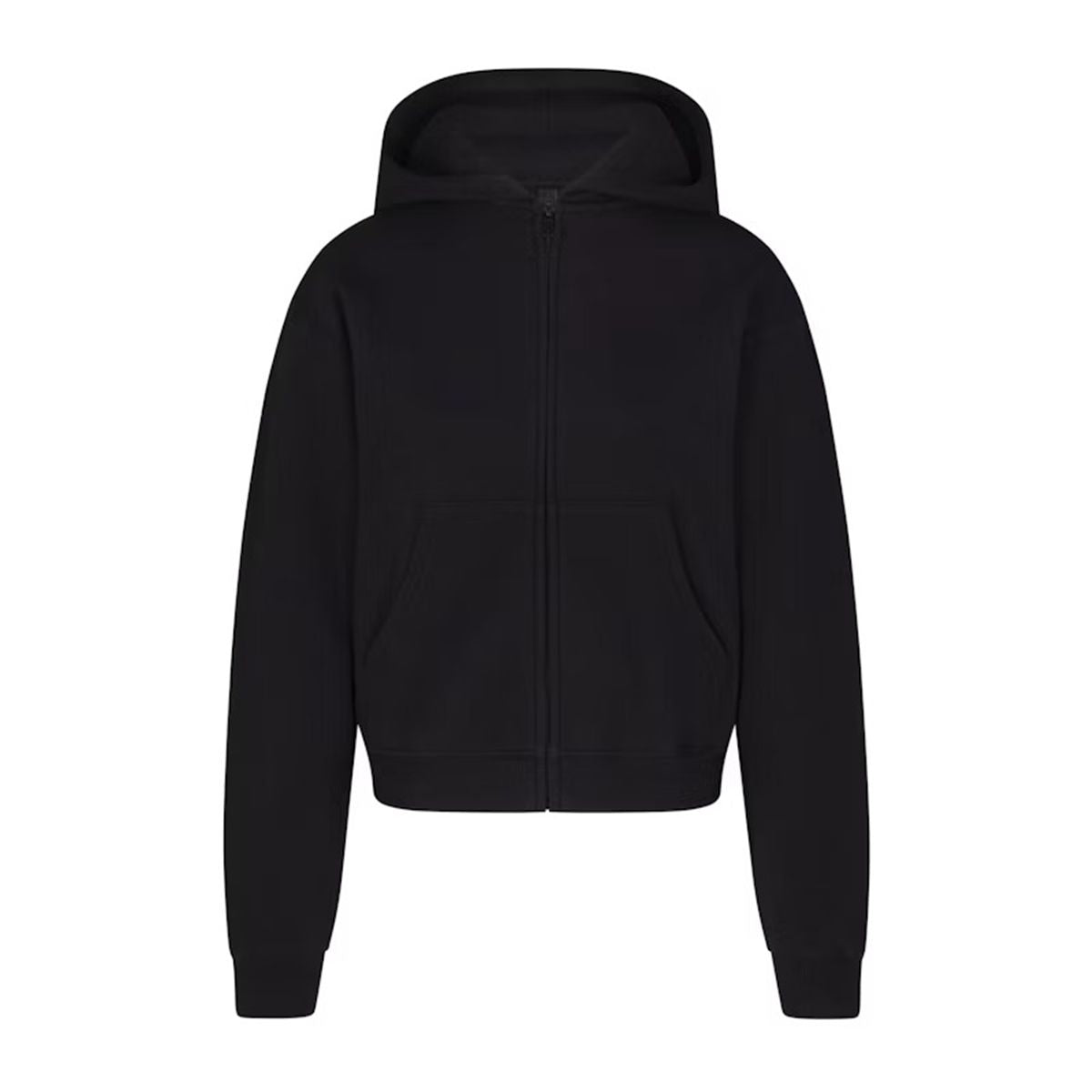 Cotton fleece classic zip up hoodie-SKIMS-312708-XS-Verso