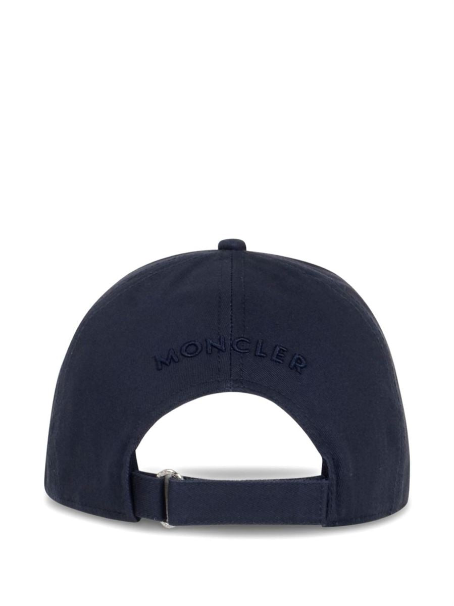Cotton gabardine baseball cap-MONCLER-Verso