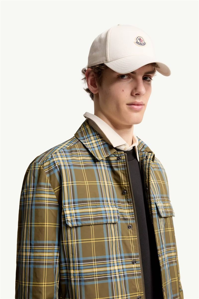 Cotton gabardine baseball cap-MONCLER-Verso