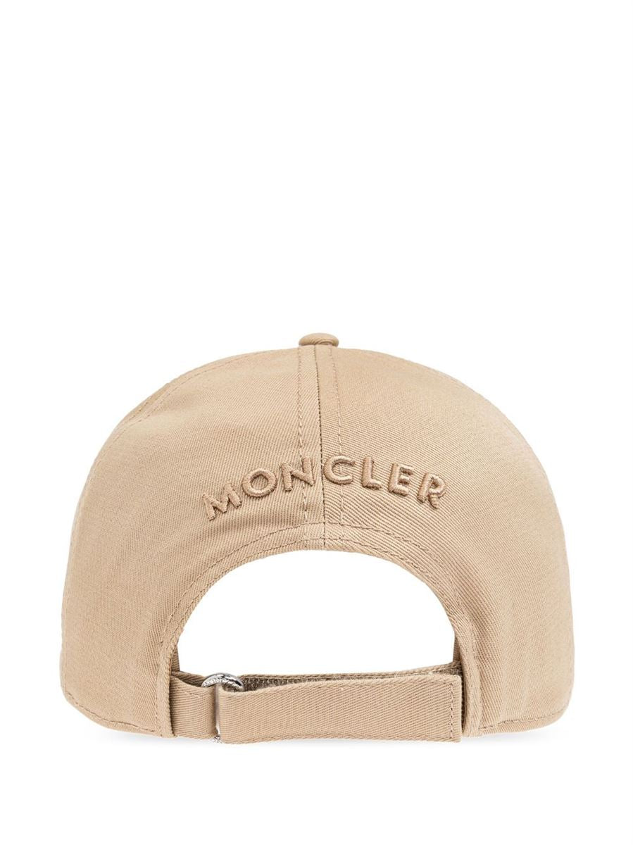 Cotton gabardine baseball cap-MONCLER-Verso