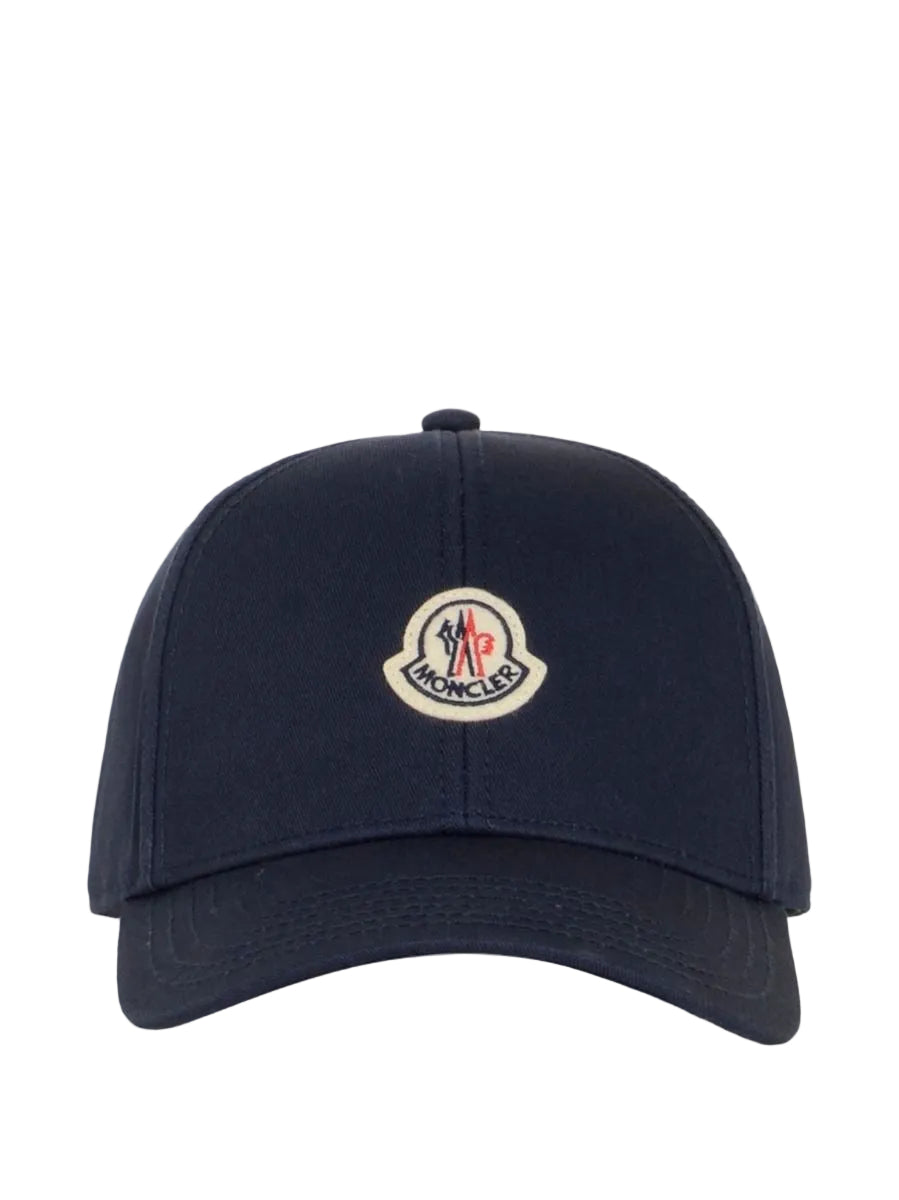 Cotton gabardine baseball cap-MONCLER-307625-TU-Verso