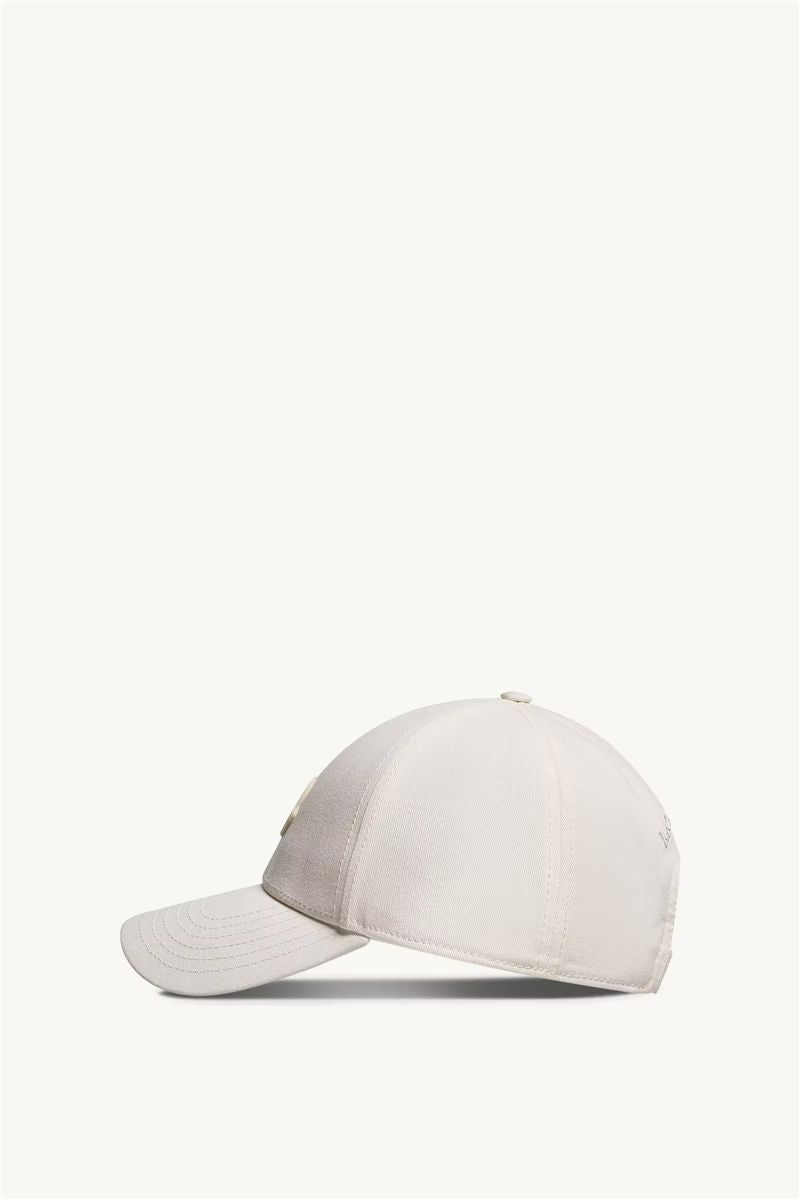Cotton gabardine baseball cap-MONCLER-Verso